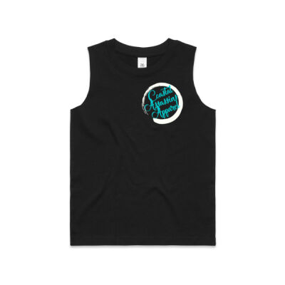 Unisex turquoise tank kids Thumbnail