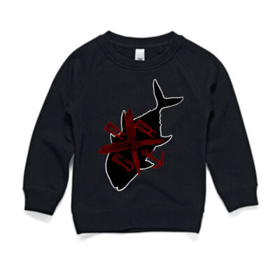 GT Red-X unisex kids crew neck sweater  Thumbnail