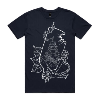 Ship in a bottle T-shirt unisex (men’s sizing) Thumbnail