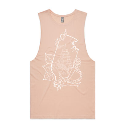Ship in a bottle unisex tank  Thumbnail
