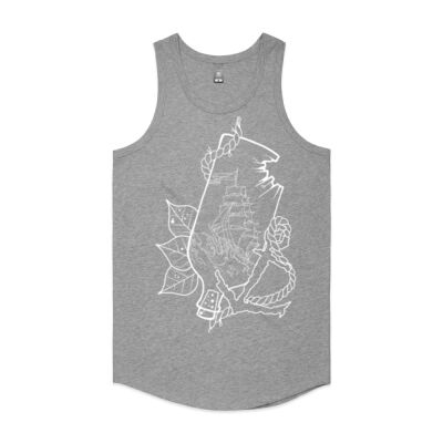 Ship in a bottle men’s singlet Thumbnail