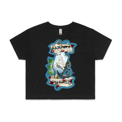Ship Wrecked women’s crop Thumbnail